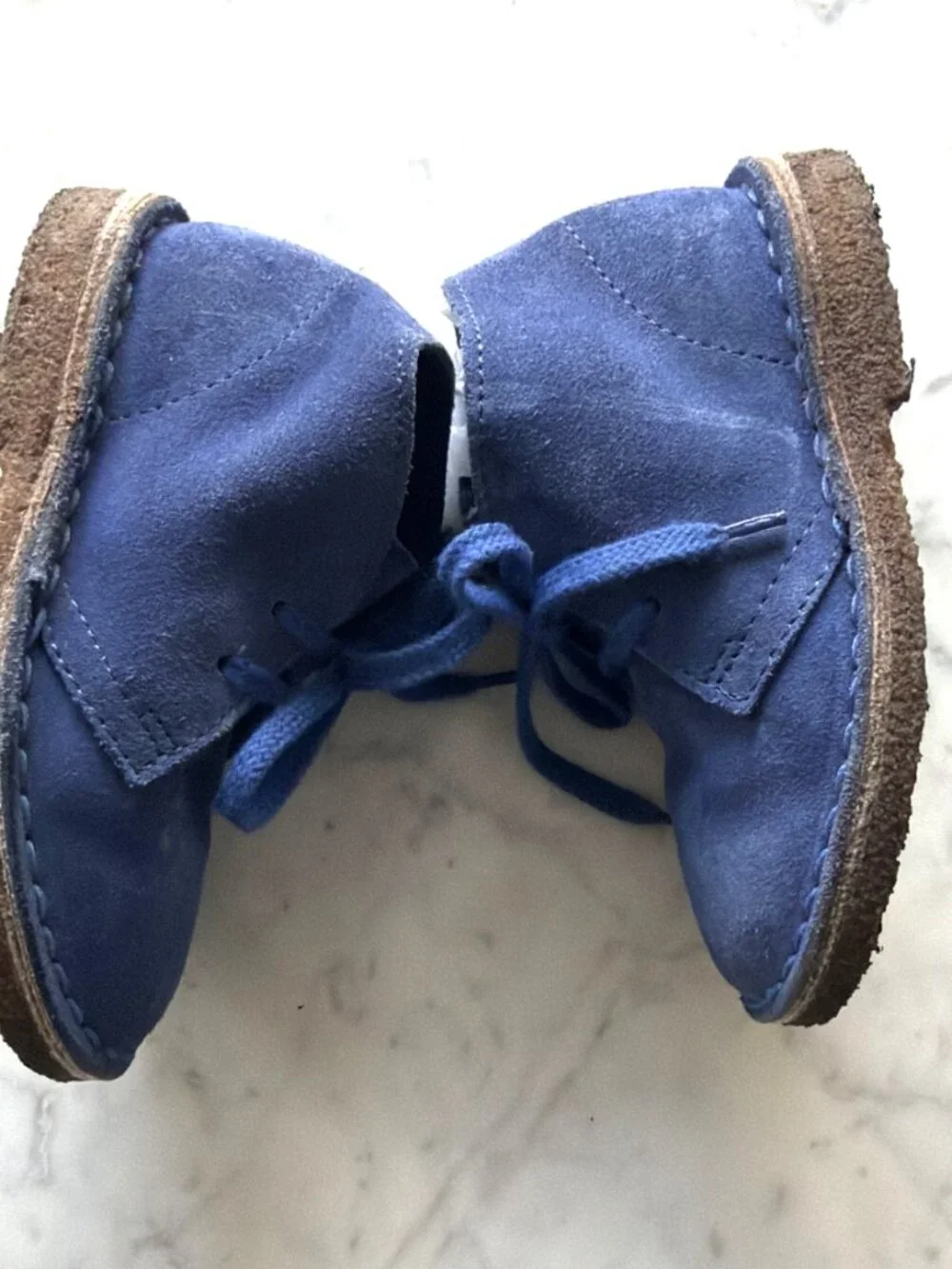 Crewcuts Baby Suede Shoes Size 7 - Picture 4 of 7